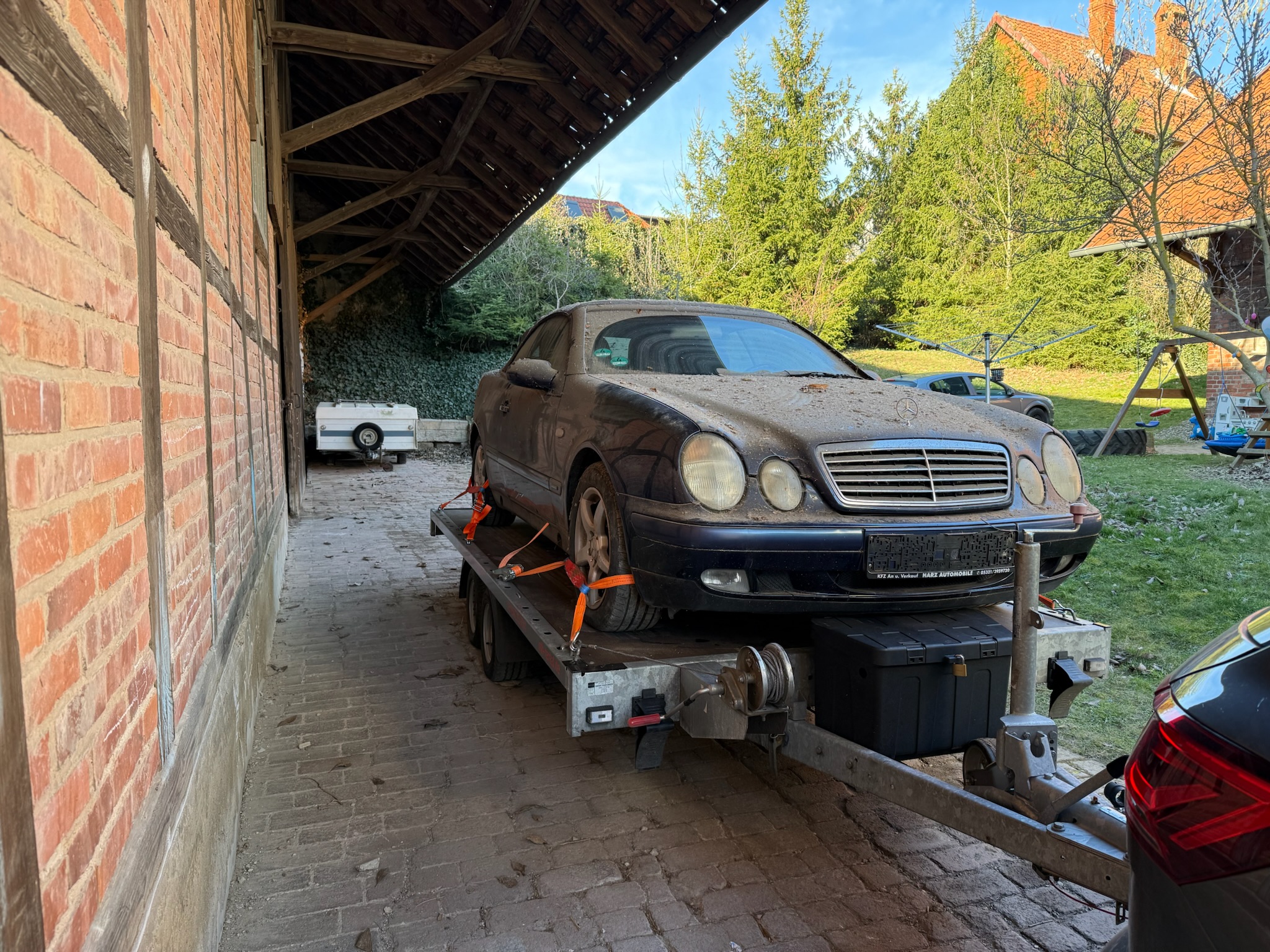 Autotrailer kippbar